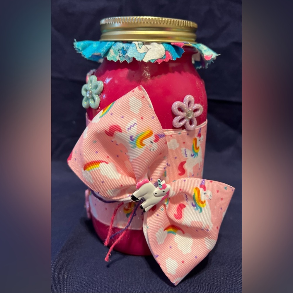 Handcrafted tissue jar